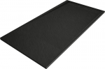 Stačiakampis du&scaron;o padėklas Mexen Amon SMC, 140 x 90 cm, Black