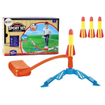 Raketų paleidimo įrenginys Lean Toys Cheer Toys Sport Set Air Rocket Game