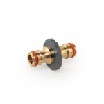 Žarnų jungtuvas 2 jungtims Bradas BRASS SOFT, žalvaris