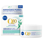 Dieninis kremas NIVEA Q10 glotninamasis, nuo rauk&scaron;lių, poras mažinantis SPF15 50 ml