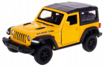 Rmz City Jeep Wrangler Rubicon 2021 modelis, geltonas, 1:32
