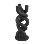 Žvakidė 3 vakarienės žvakėms, TWISTED