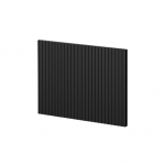 TV staliuko priekinė dalis Cama Meble Pafos, 49,8x40.9 cm, juoda