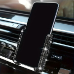 Telefono laikiklis Magnetinis automobilinis telefono laikiklis,  Juodasis Kalnų kri&scaron;tolas