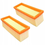 2 x Karcher dulkių siurblio filtras SE 5.100 SE 6.100 A2501 6.414-498.0