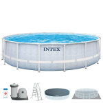 I&scaron;montuojamas baseinas Intex 488 x 122 x 488 cm