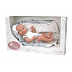 Lėlė kūdikis Arias Reborn su blizgiu pleduku, berniukas, 38 cm