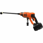 Belaidžiai auk&scaron;to slėgio plovimo aparatas + 2Ah baterija + įkroviklis - BLACK+DECKER - BCPC18D1-QW - 24 barai - 18V
