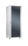 SOMI Networks | 37U, 19&Prime; Freestanding Cabinet | 37U-60/80NAC | Gray | Max Load 800kg; Removable and Lockable Side Panels; Glass Doors; Unassembled | Depth: 80 cm