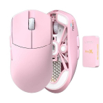 Lamzu MAYA X 8K Pink (Rožinė) Belaidė Žaidimų Pelė, Lamzu MAYA X 8K Pink (Rožinė) Belaidė Žaidimų Pelė