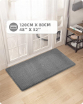 Durų kilimėlis Durų kilimėlis 80 x 120 cm Neslystantis absorbentas Pilka