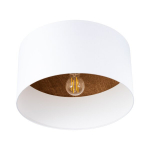 Plafonas TELESTO baltas/tamsiai rudas