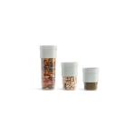L&eacute;ku&eacute; indų biriems produktams rinkinys Flip Storage, 3 dalių