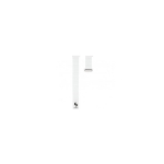 Prijunkite 22 mm plok&scaron;čią galvutę Oda &ndash; silikoninis kilpinis magnetinis laikrodžio dirželis (130 mm M / L) Baltas