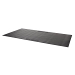 Apsauginis grindų kilimėlis Hammer XXL, 240x100 cm, juodas