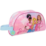 Kosmetinė - SAFTA - BARBIE PAINTERLY - Lanksti - Užtrauktukas - Rožinė vaikams nuo 5 iki 14 metų