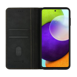 Evelatus Samsung Galaxy A52 telefono dėklas-knygutė Juodas