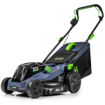 Akumuliatorinė vejapjovė Wuber W04802, 38 cm; 40 V; su 2 akumuliatoriais ir įkrovikliu