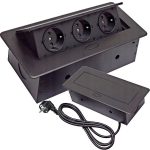 Stalinis darbo stalo maitinimas BERIMAX PowerDock DeskPro X3 3300 W, 1.9 m, 3x220V
