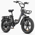 Elektrinis dviratis Engwe L20 Boost 20", juodas