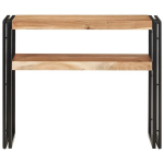 Konsolinis staliukas，konsolinis stalas, 90x30x75cm, akacijos medienos masyvas CFE80440
