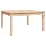 Sodo stalas，Lauko stalas, 82,5x82,5x45cm, pu&scaron;ies medienos masyvas CFE378229