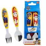Ergonomi&scaron;kų metalinių stalo įrankių rinkinys Paw Patrol &ndash; 2 vnt.