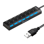 USB &Scaron;akotuvas 7 Prievadų USB 2.0 PrimePick HUB7