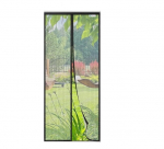 Sjldwtmt magnetinis tinklelis nuo uodų durims 80 &times; 240 cm, juodas