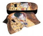 Akinių dėklų rinkinys, Gustav Klimt, &bdquo;Bučinys&ldquo;