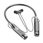 Belaidės Bluetooth sportinės ausinės ProBass, juodos