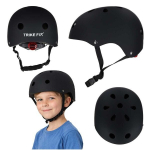 &bdquo;Trike Fix&ldquo; vaiki&scaron;kas dviračio &scaron;almas, reguliuojamas LED, S 48&ndash;54 cm, juodas