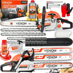 Benzininis grandininis pjūklas Venom 58 cm&sup3;