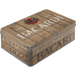INDELIAI SU DANGTELIAIS &raquo;Bacardi - Wood Barrel Logo&laquo;, Nostalgic-Art
