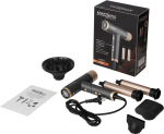 Plaukų džiovintuvas KRAFT&DELE KD4383, 1800W su garbanojimo antgaliais