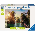 Dėlionė Ravensburger Trys uolos Cheow, Tailandas, 1000 d., 13968