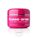 Statybinis gelis nagams Silcare Base One 50 g, Clear
