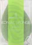 Veido prausimo kempinė Skin Academy Konjac Sponge su alaviju, 1 vnt.