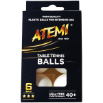 Stalo teniso kamuoliukai Atemi 40+ 3*, 6 vnt.