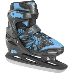 Reguliuojamo dydžio pačiūžos Roces Jokey Ice 3.0 Junior, juodos, mėlynos