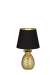 Stalinė lempa Trio Rl Pineapple, aukso/juoda, E14