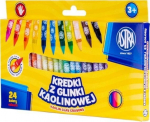 Astra kreidelės i&scaron; kaolino molio, 24 spalvos