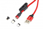 Amio, Lightning/USB-C/Micro USB, 1 m