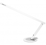 Plonas LED stalinis &scaron;viestuvas baltas