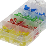 Įvairiaspalvis &Scaron;viesos Diodų Rinkinys 3mm 5mm 300vnt