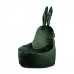 Sėdmai&scaron;is Qubo&trade; Mommy Rabbit, gobelenas, tamsiai žalias