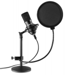 VONYX CMTS300 studijinis mikrofonas su stovu, USB