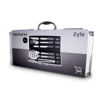 Įrankių rinkinys Zyle BBQ Tool Set, lagamine, 6 vnt.