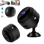 Mini belaidė stebėjimo kamera WIFI Full HD