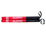 Trenerio, bokso lazdos SUPPRO 58cm, raudonos